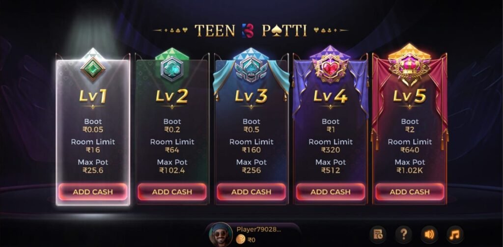 YY6 Game Teen Patti